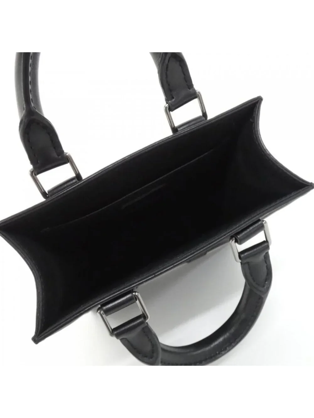 Louis Vuitton Monogram Eclipse Sac Plat Mini Bag